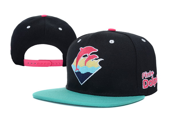 Pink Dolphin Snapback Hat NU029